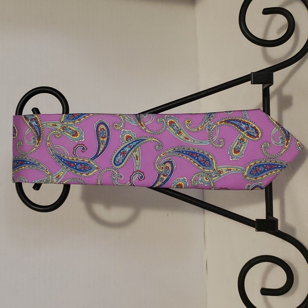 Bugatchi | NWOT Men's Silk Paisley Tie